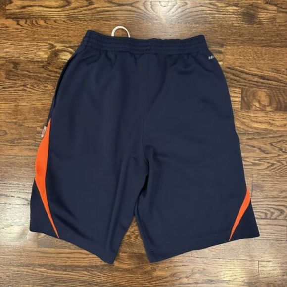 Nike Syracuse Orange Shorts Men's Small Blue Pull On Elastic Waist Baggy Stretch - Picture 4 of 4